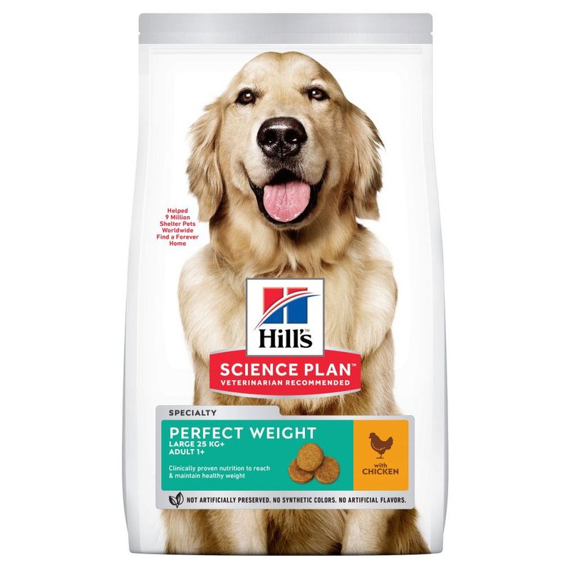 Hill's Science Plan Adult 1+ Perfect Weight Large Breed with Chicken Pet Supplies