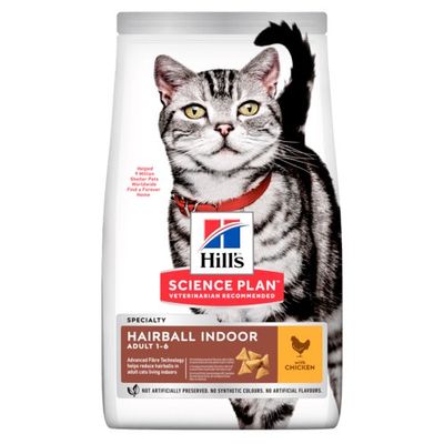 Hill's Science Plan Adult Hairball & Indoor Chicken Pet Supplies