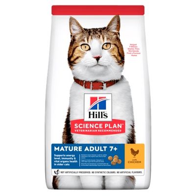 Hill's Science Plan Mature Adult Chicken Pet Supplies