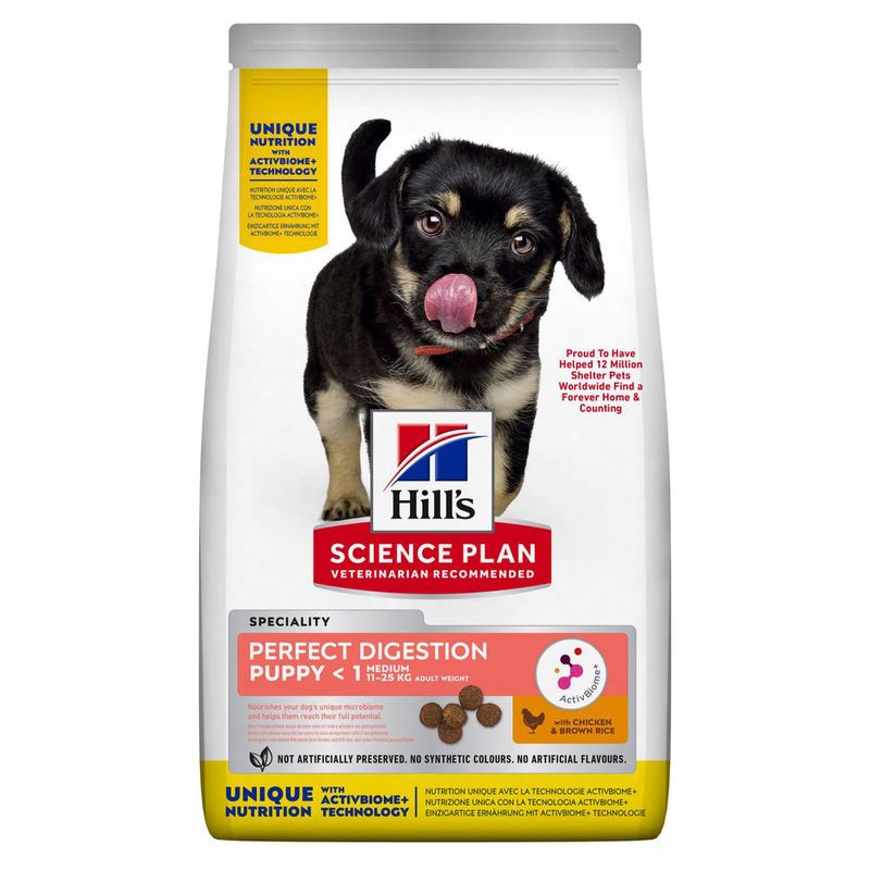 Hill’s Science Plan Puppy Medium Perfect Digestion with Chicken Pet Supplies