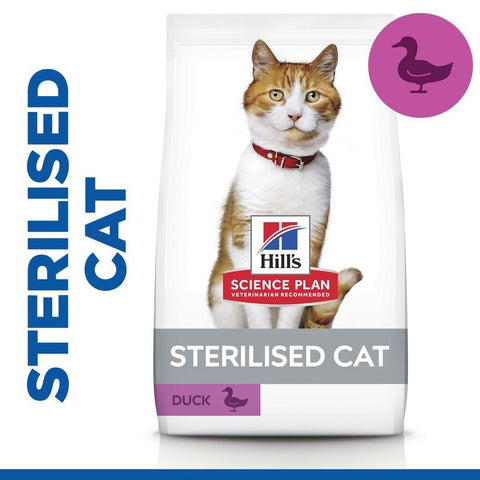 Hill’s Science Plan Sterilised Cat Adult Duck 