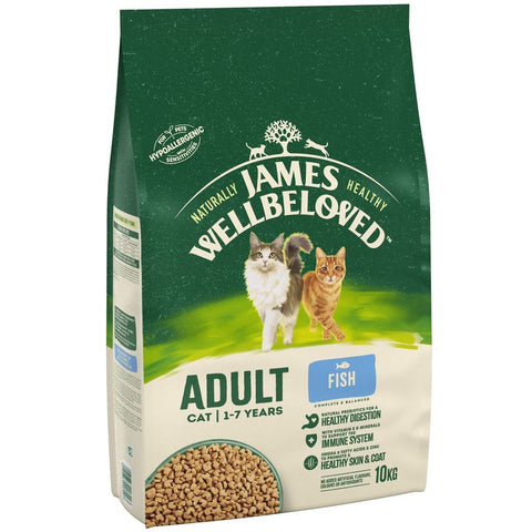 James Wellbeloved Adult Cat - Fish Pet Supplies