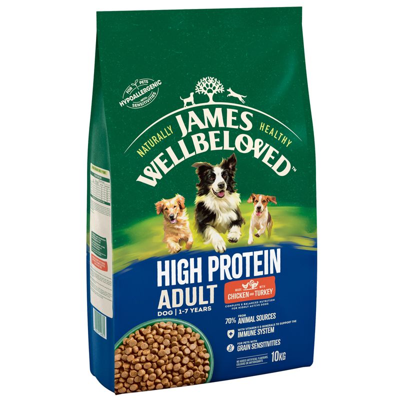 James Wellbeloved Adult High Protein - Chicken & Turkey Pet Supplies