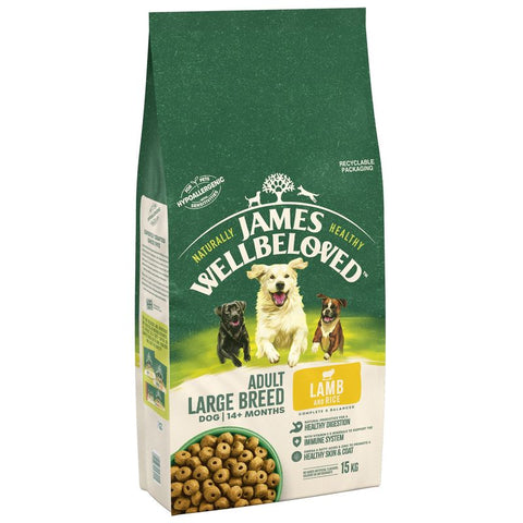 James Wellbeloved Adult Large Breed - Lamb & Rice Pet Supplies