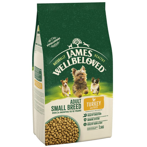 James Wellbeloved Adult Small Breed - Turkey & Rice Pet Supplies