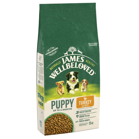 James Wellbeloved Puppy - Turkey & Rice 