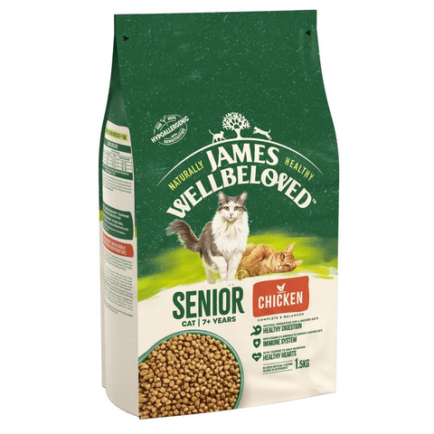 James Wellbeloved Senior 7+ Cat - Chicken Pet Supplies