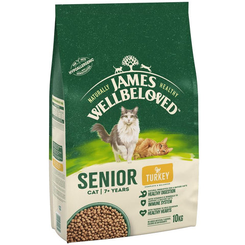 James Wellbeloved Senior 7+ Cat - Turkey Pet Supplies