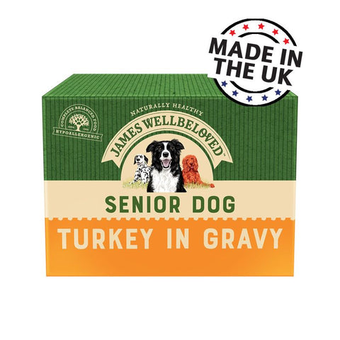 James Wellbeloved Senior Pouches – Turkey with Rice Pet Supplies