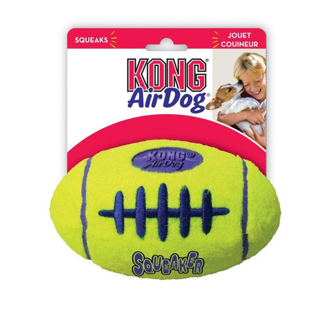 KONG AirDog American Football with Squeaker Pet Supplies