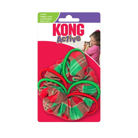 KONG Christmas Active Scrunchie Cat Toy Pet Supplies