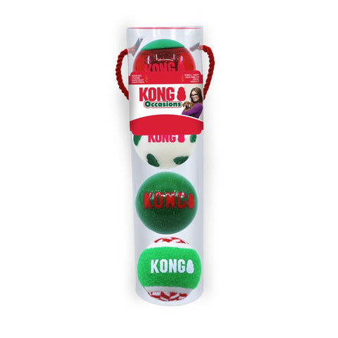 KONG Christmas Occasions Balls Pet Supplies