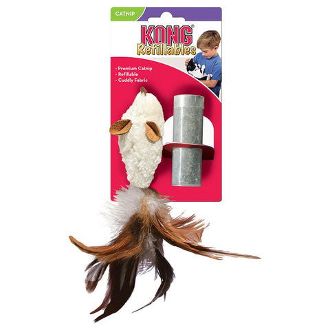 KONG Feather Mouse with Catnip Pet Supplies