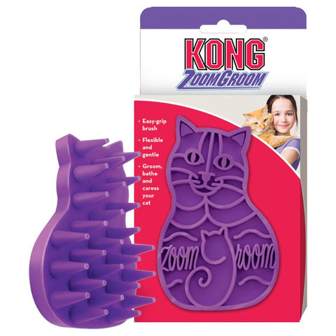 KONG Massage Brush Zoom Groom Pet Supplies