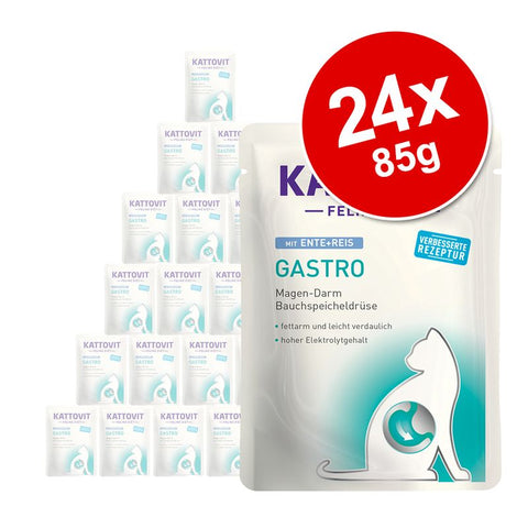 Kattovit Gastro Pouches 24 x 85g Pet Supplies