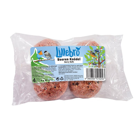 Lillebro Berry Fat Balls (without net) Pet Supplies