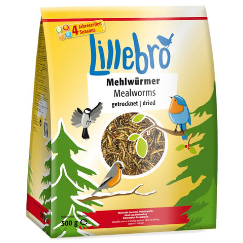 Lillebro Dried Mealworms Pet Supplies
