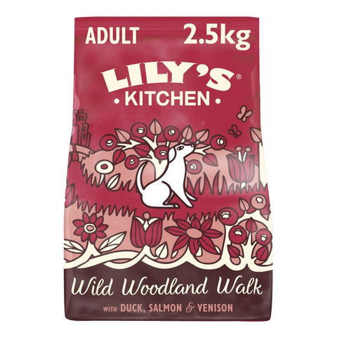 Lily's Kitchen Adult Dry Dog Food - Duck, Salmon & Venison Pet Supplies
