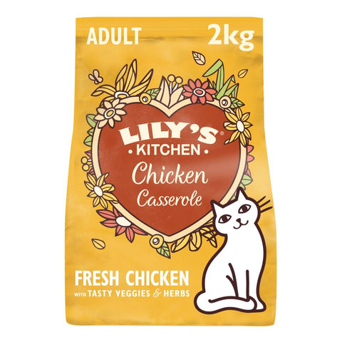 Lily's Kitchen Chicken Casserole Dry Cat Food Pet Supplies