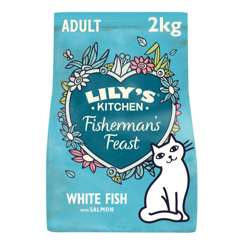 Lily's Kitchen Fisherman's Feast Dry Cat Food Pet Supplies