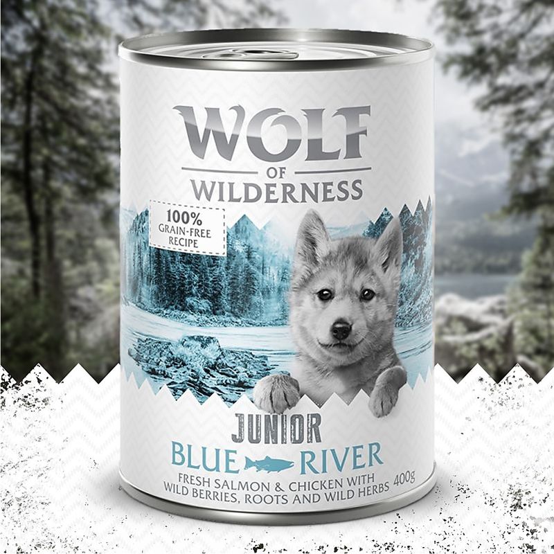 Little Wolf of Wilderness 6 x 400g Pet Supplies