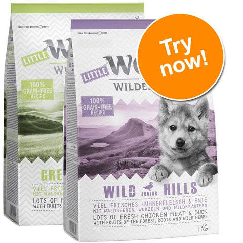 Little Wolf of Wilderness Junior Mixed Trial Pack Pet Supplies