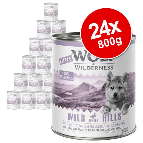 Little Wolf of Wilderness Saver Pack 24 x 800g Pet Supplies