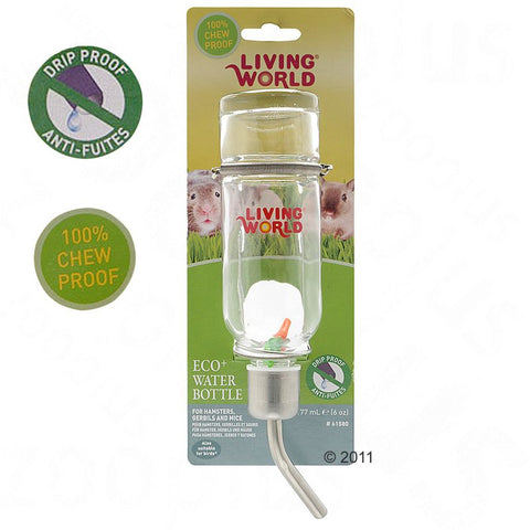 Living World Glass Water Bottle Pet Supplies