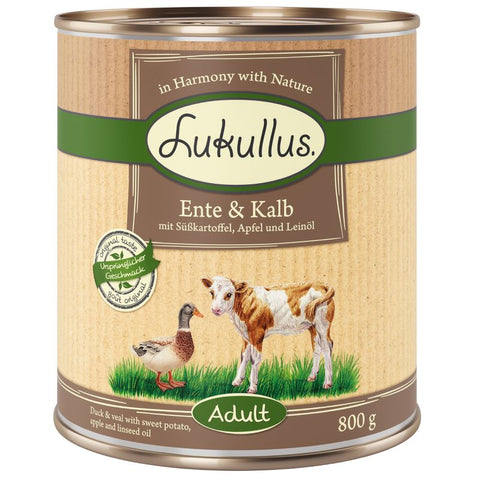 Lukullus Duck & Veal - Grain-Free Pet Supplies