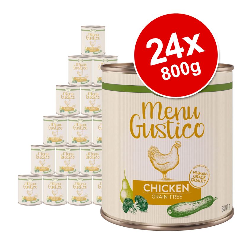 Lukullus Menu Gustico Saver Pack 24 x 800g Pet Supplies