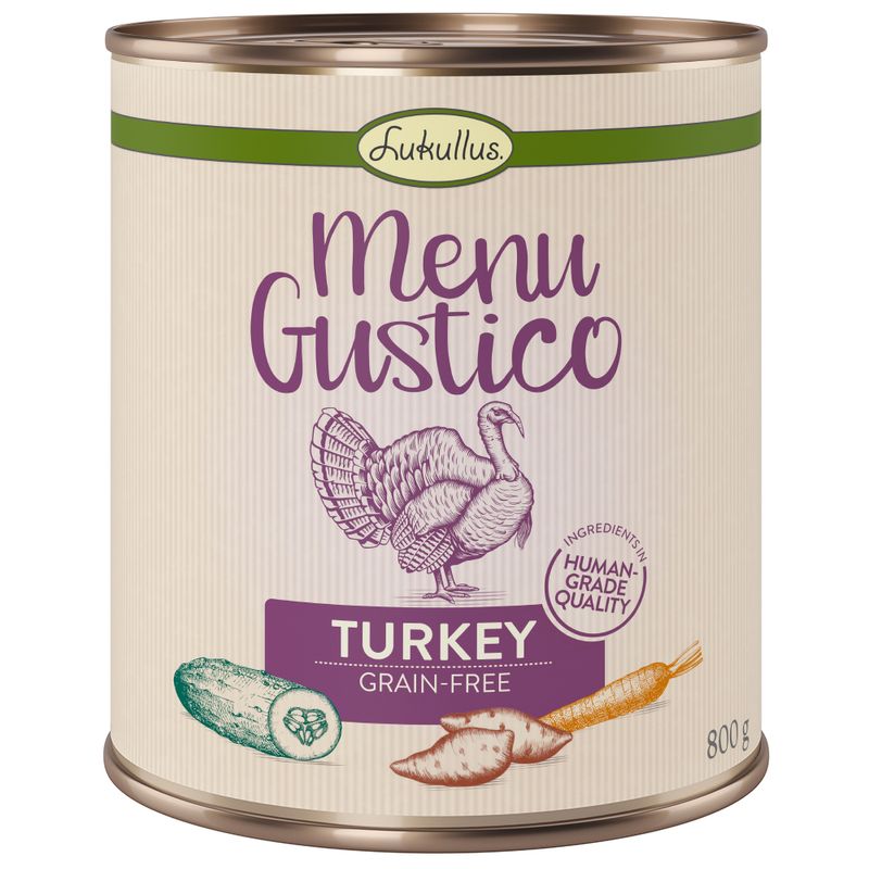 Lukullus Menu Gustico Turkey – Grain-free Pet Supplies