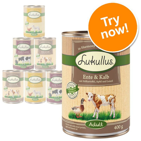 Lukullus Mixed Trial Pack Grain-Free Pet Supplies
