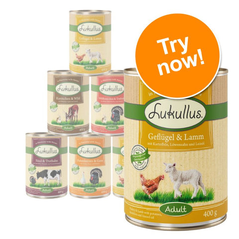 Lukullus Mixed Trial Pack Pet Supplies