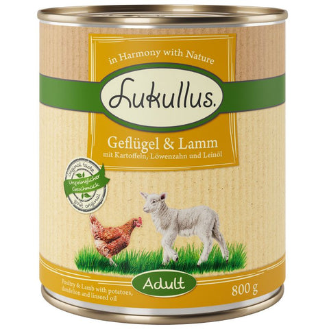 Lukullus Poultry & Lamb - Grain-Free Pet Supplies