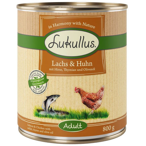 Lukullus Salmon & Chicken Pet Supplies