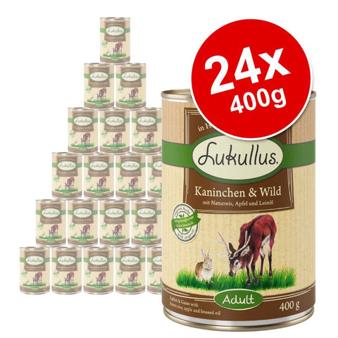 Lukullus Saver Pack 24 x 400g Pet Supplies
