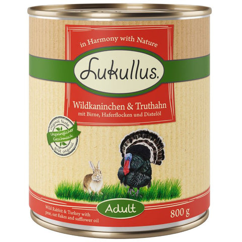 Lukullus Wild Rabbit & Turkey Pet Supplies