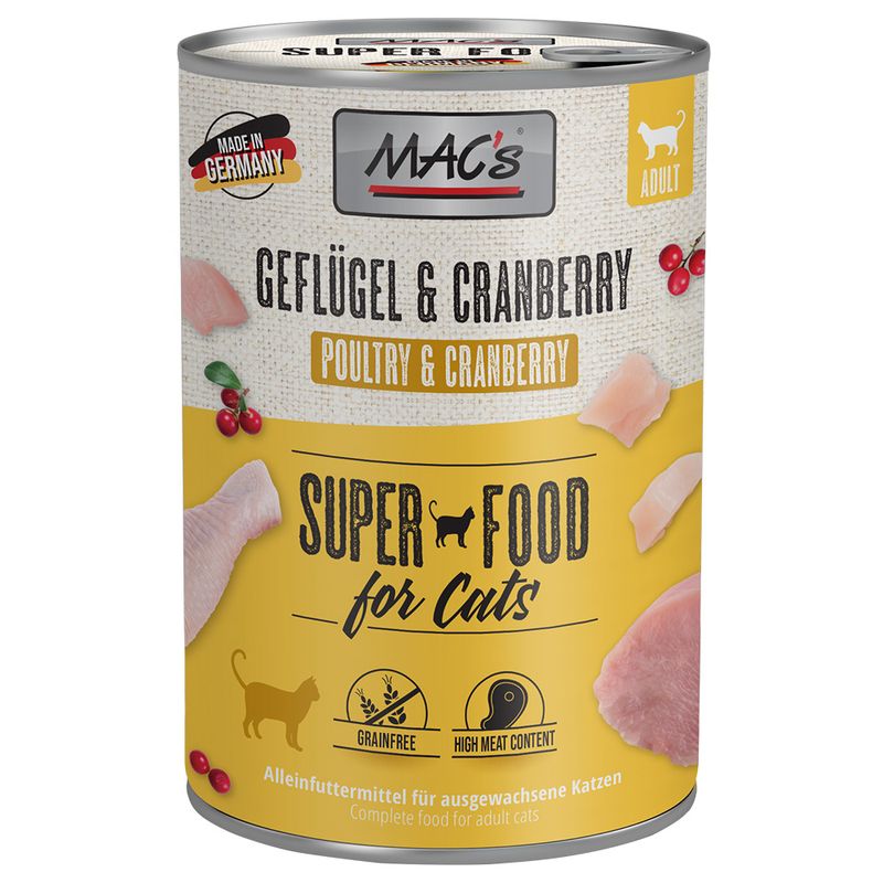 MAC's Cat 6 x 400g Pet Supplies