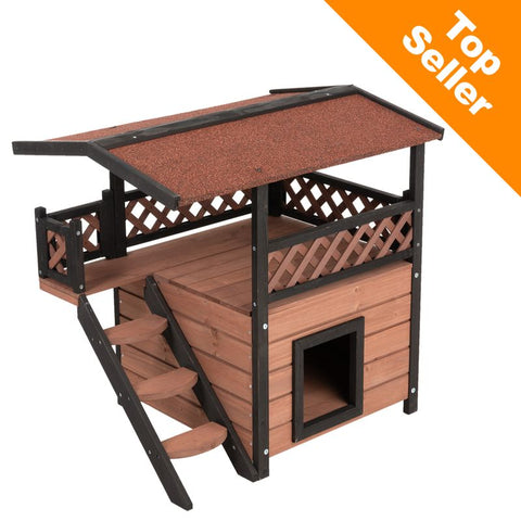 Maisonette Outdoor Cat House Pet Supplies