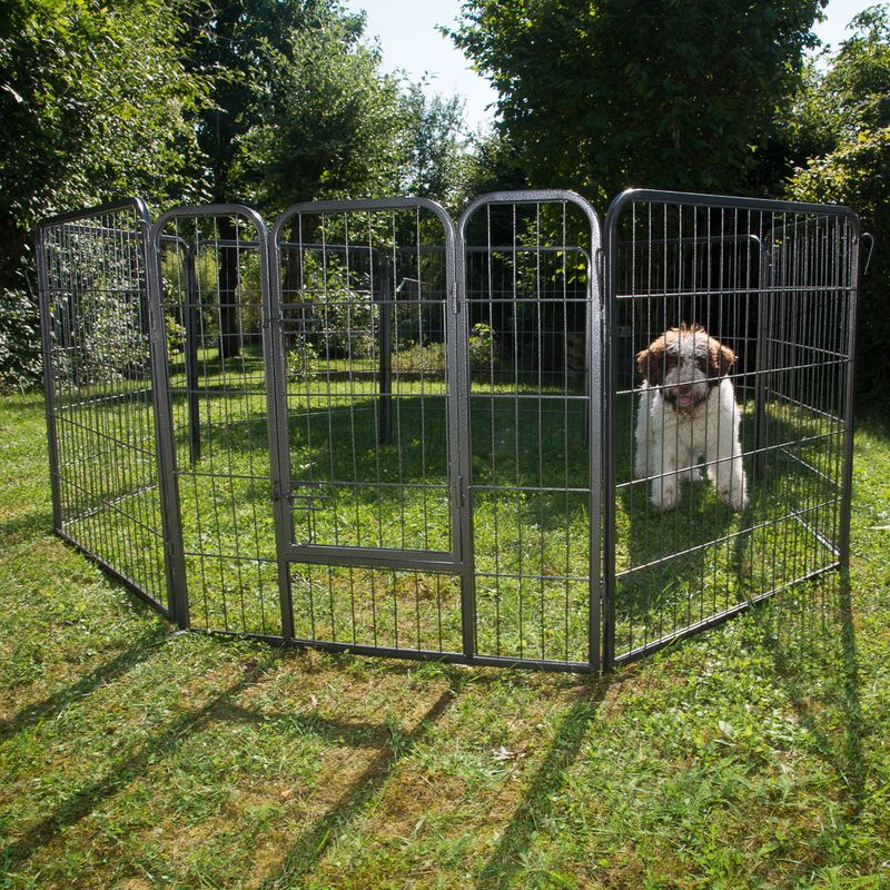 Metal Run for Small Pet & Puppies – 8 Sided Pet Supplies