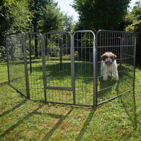 Metal Run for Small Pet & Puppies – 8 Sided Pet Supplies