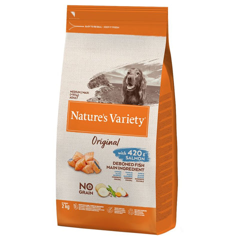 Nature's Variety Original No Grain Medium Adult - Salmon Pet Supplies