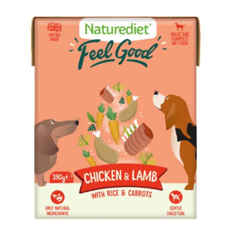 Naturediet Feel Good Adult - Chicken & Lamb Pet Supplies