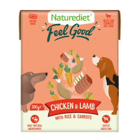 Naturediet Feel Good Adult - Chicken & Lamb Pet Supplies