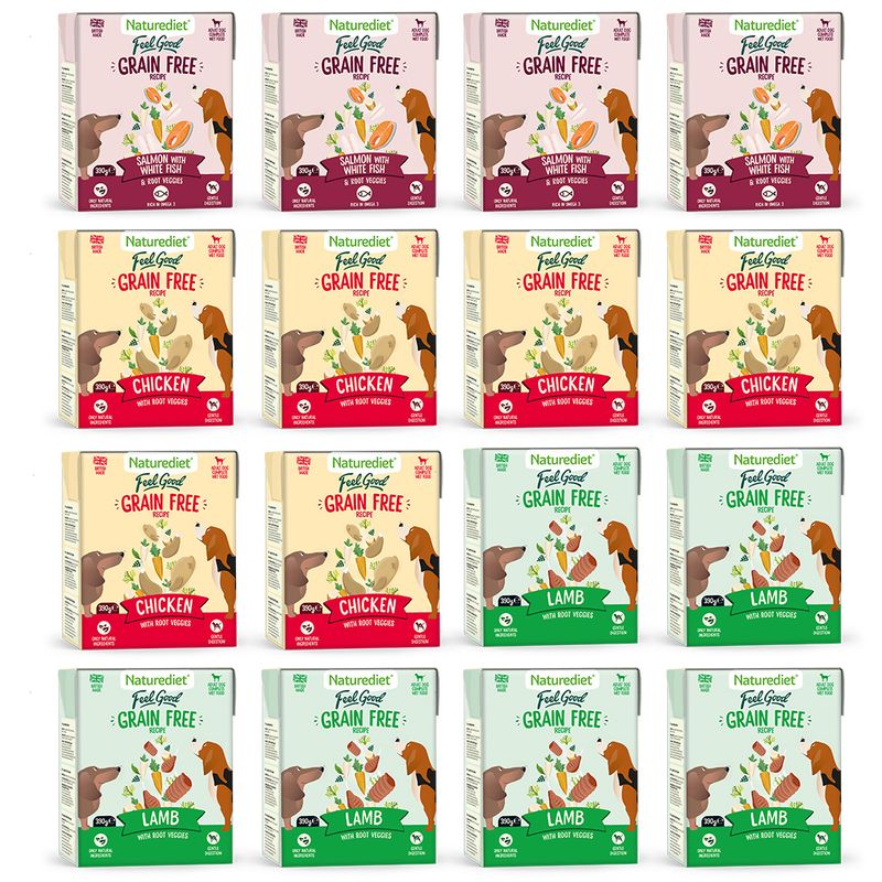 Naturediet Feel Good Adult - Grain Free Multipack Pet Supplies