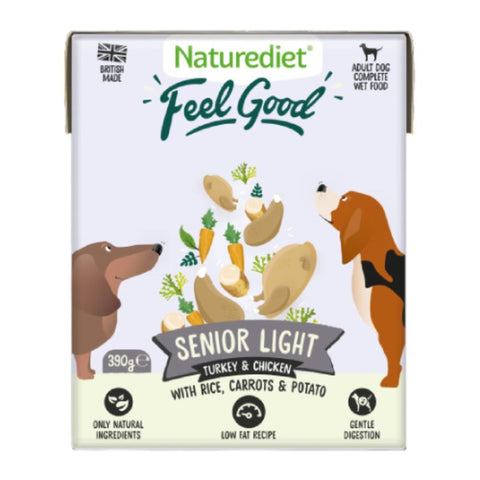 Naturediet Feel Good Senior Lite - Turkey & Chicken Pet Supplies