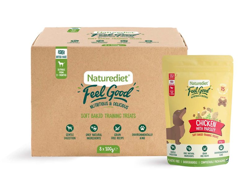 Naturediet Feel Good Soft Baked Training Treats - Chicken with Parsley Pet Supplies
