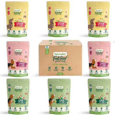Naturediet Feel Good Soft Baked Training Treats - Mixed Pack Pet Supplies