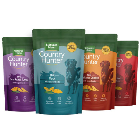 Natures Menu Country Hunter Superfood Selection Dog Pouches Pet Supplies