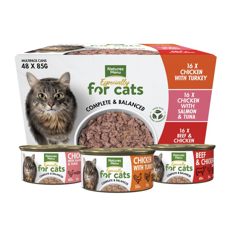 Natures Menu Multipack Cans Wet Cat Food Pet Supplies